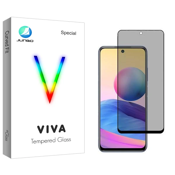 محافظ صفحه نمایش حریم شخصی جانبو مدل Viva مناسب برای گوشی موبایل شیائومی Redmi Note 10 5G