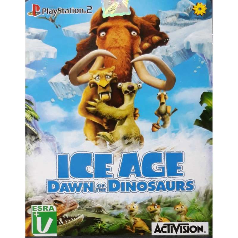 بازی ice age dawn of the dinosaurs مخصوص پلی استیشن 2