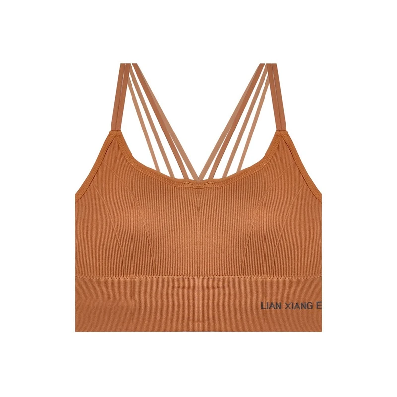 نیم‌تنه ورزشی زنانه مدل کبریتی پد متحرک هارنس دار کد 55312