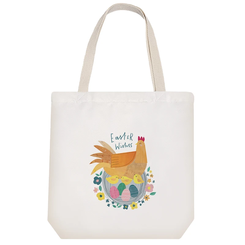 ساک خرید خندالو مدل مرغ و جوجه کد H1089