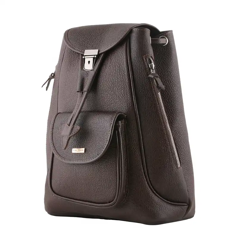 کوله پشتی چرم یلسان مدل  آرتان کد 5-ARTN-045-BF