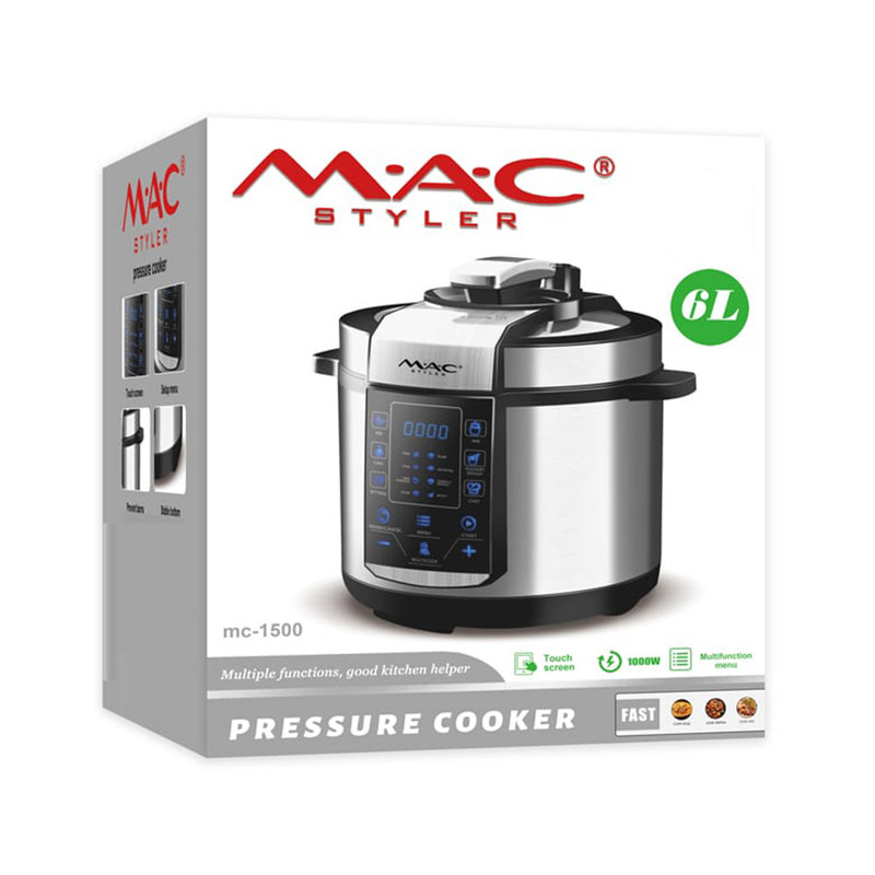 زودپز مک استایلر مدل mc-1500 گنجایش 6 لیتر