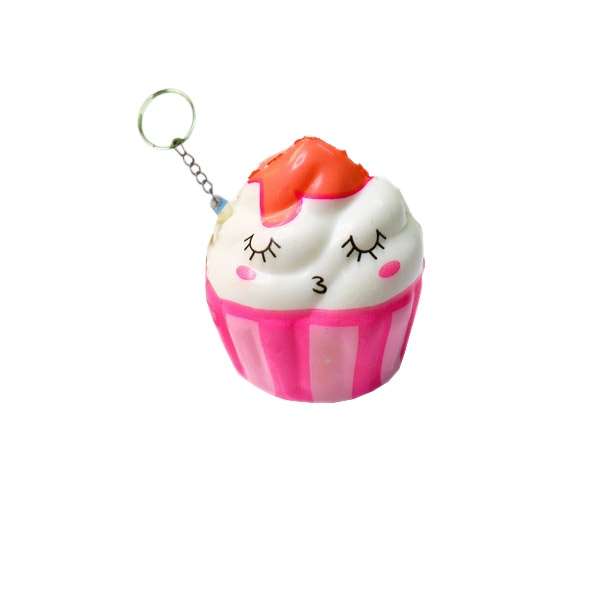 جاکلیدی دخترانه طرح کاپ کیک