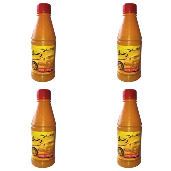 روغن ترمز آرکاشیمی زحل مدل دات 3 حجم 250 میلی لیتر بسته 4 عددی