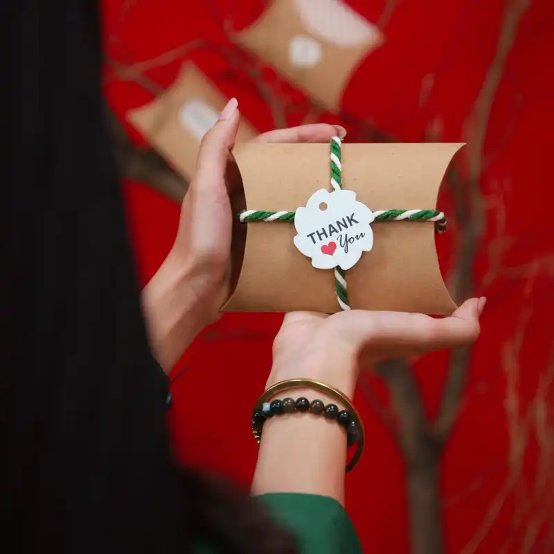 جعبه بسته بندی مدل بالشتی مجموعه 25 عددی