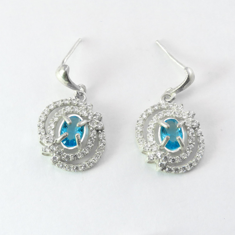 نیم ست نقره زنانه کد AV138