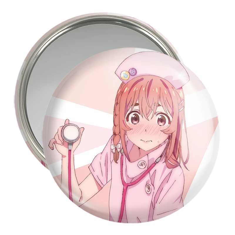 آینه جیبی خندالو مدل ساکوراساوا انیمه کانوجواوکاری  کد 18242