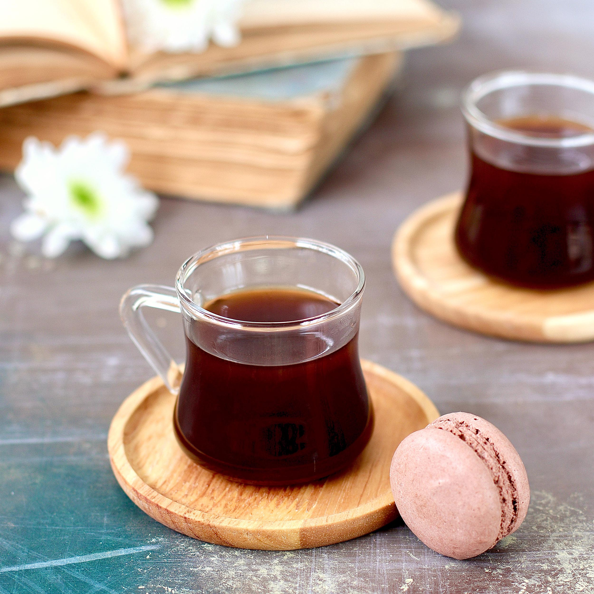 ست فنجان و نعلبکی 4 پارچه مدل KB