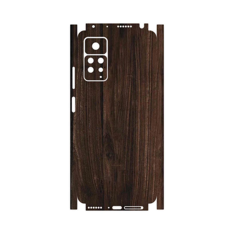 برچسب پوششی ماهوت مدل Dark_Walnut_Wood-FullSkin مناسب برای گوشی موبایل شیائومی Redmi Note 11 Pro Plus 5G (India)