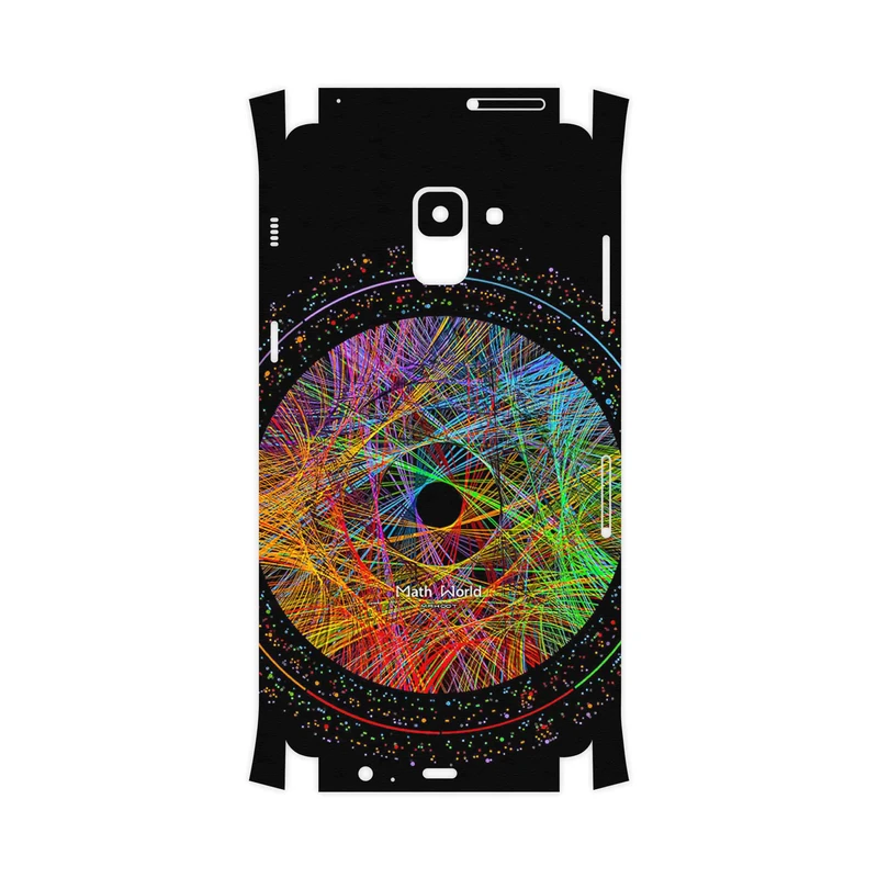 برچسب پوششی ماهوت مدل Mathematical Geometric Shape 2-FullSkin مناسب برای گوشی موبایل سامسونگ Galaxy A8 Plus 2018