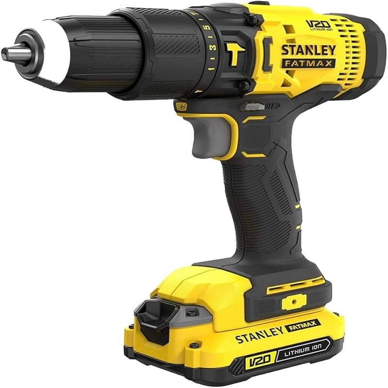 دریل پیچ گوشتی شارژی استنلی مدل چکشی