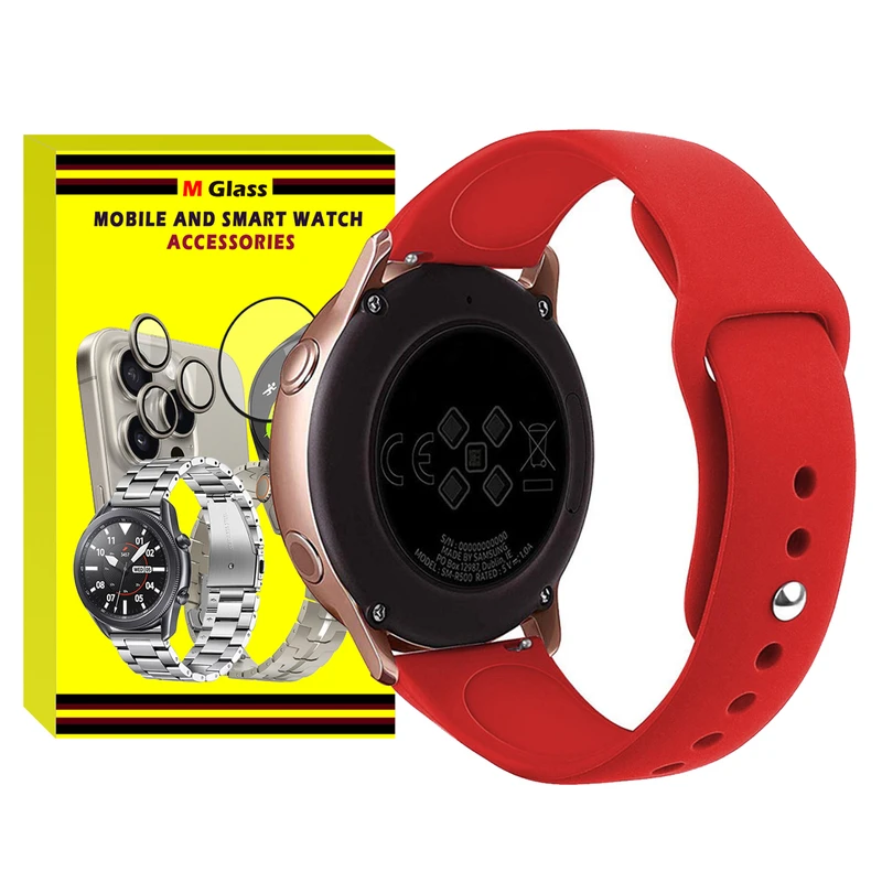 بند امگلس مدل SIC MG مناسب برای ساعت هوشمند سامسونگ Galaxy Watch 4/5/6/7/FE سایز 40/43/44/46/47 میلی متری