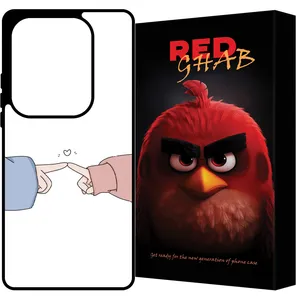  RED GHAB RCHAPN13P Cover For Xiaomi Redmi Note 13 Pro 4G / Poco M6 Pro 4G