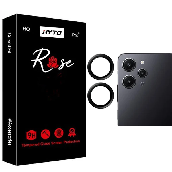 محافظ لنز دوربین رینگی هیتو مدل Rose LensGuard مناسب برای گوشی موبایل شیائومی Redmi 12
