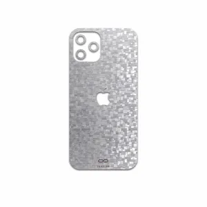 MAHOOT Silver-Silicon Cover Sticker for Apple iPhone 12 Pro