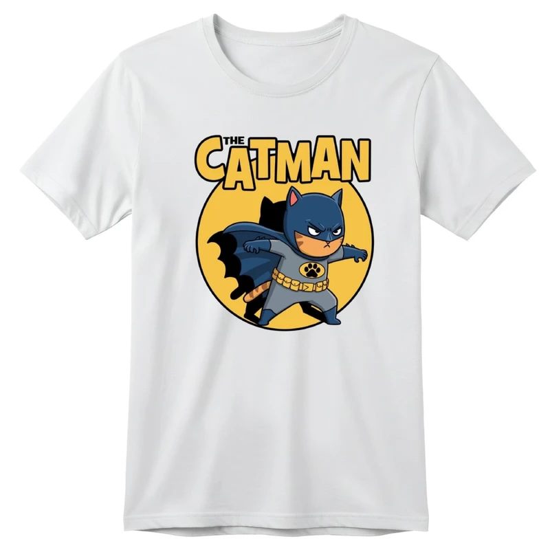 تی‌شرت آستین کوتاه یقه گرد بچگانه مدل بتمن کد v13