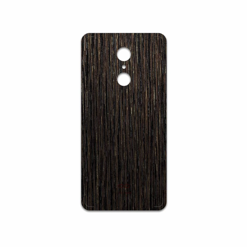برچسب پوششی ماهوت مدل Dark-Gold-Stripes-Wood مناسب برای گوشی موبایل شیائومی REDMI 5