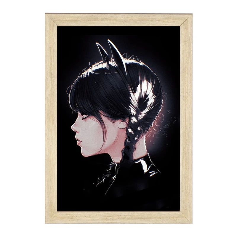 تابلو خندالو مدل سریال ونزدی Wednesday کد 25300