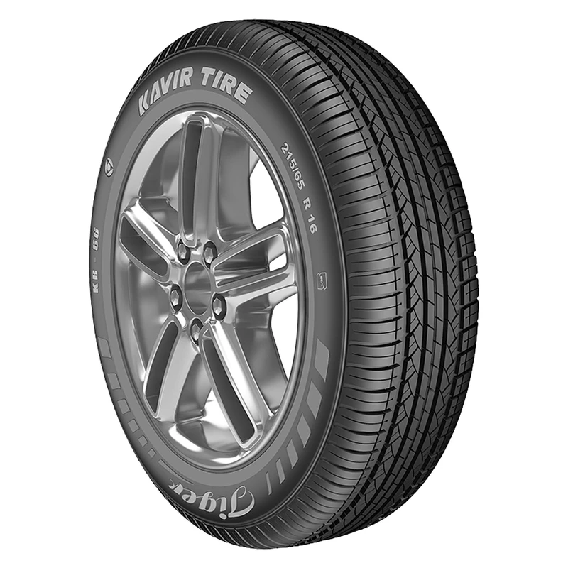 لاستیک خودرو کویر تایر مدل Tiger KB66 سایز 16 / 65 / 215 میلی‌متر تولید سال 2025 - 1 حلقه
