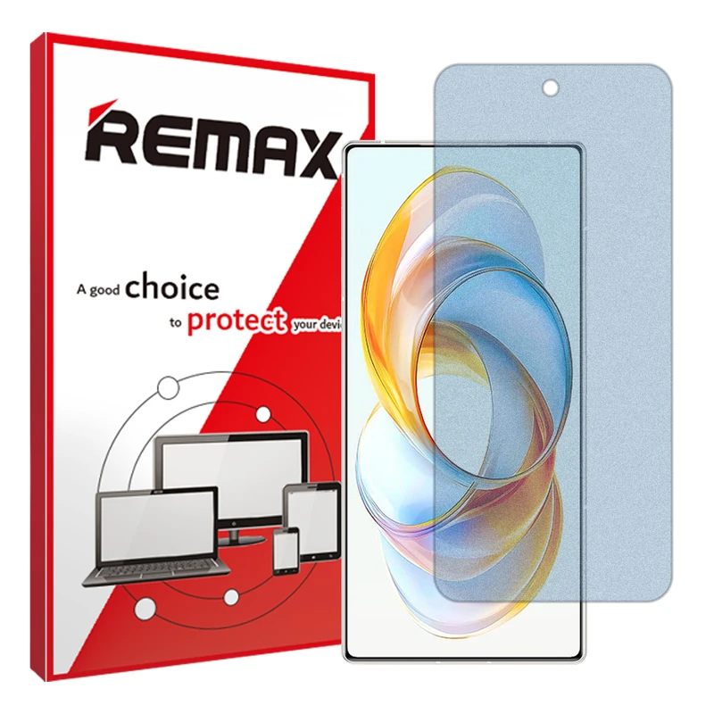 محافظ صفحه نمایش مات ضداشعه آبی ریمکس مدل Resistant مناسب برای گوشی موبایل زد تی ای nubia Z70 Ultra  