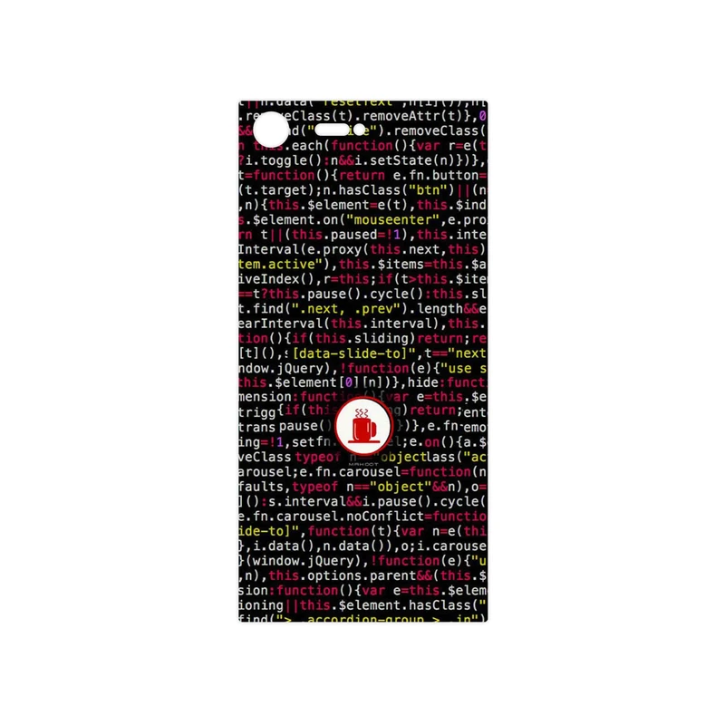 برچسب پوششی ماهوت مدل Programming 1 مناسب برای گوشی موبایل سونی Xperia XZ Premium