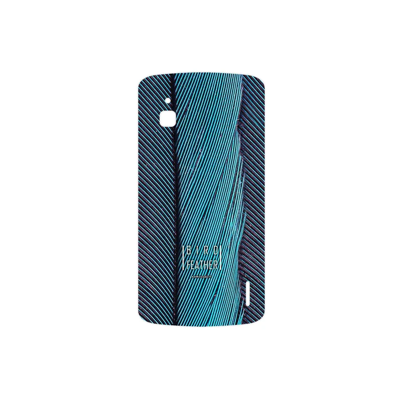 برچسب پوششی ماهوت مدل Turquoise feathers مناسب برای گوشی موبایل گوگل Nexus 4