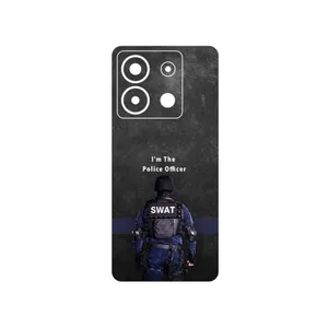 MAHOOT Police Officer Cover Sticker for Xiaomi Redmi Note 13 Pro 5G