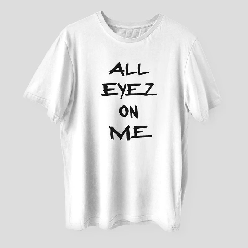 تی شرت آستین کوتاه مردانه مدل رپی توپاک کد br162