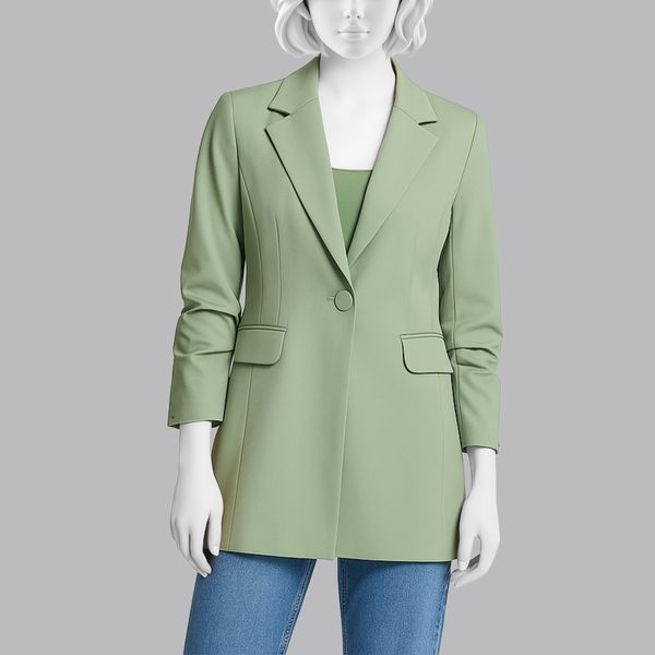 مانتو کتی زنانه ریسانی مدل 5262 رنگ سدری