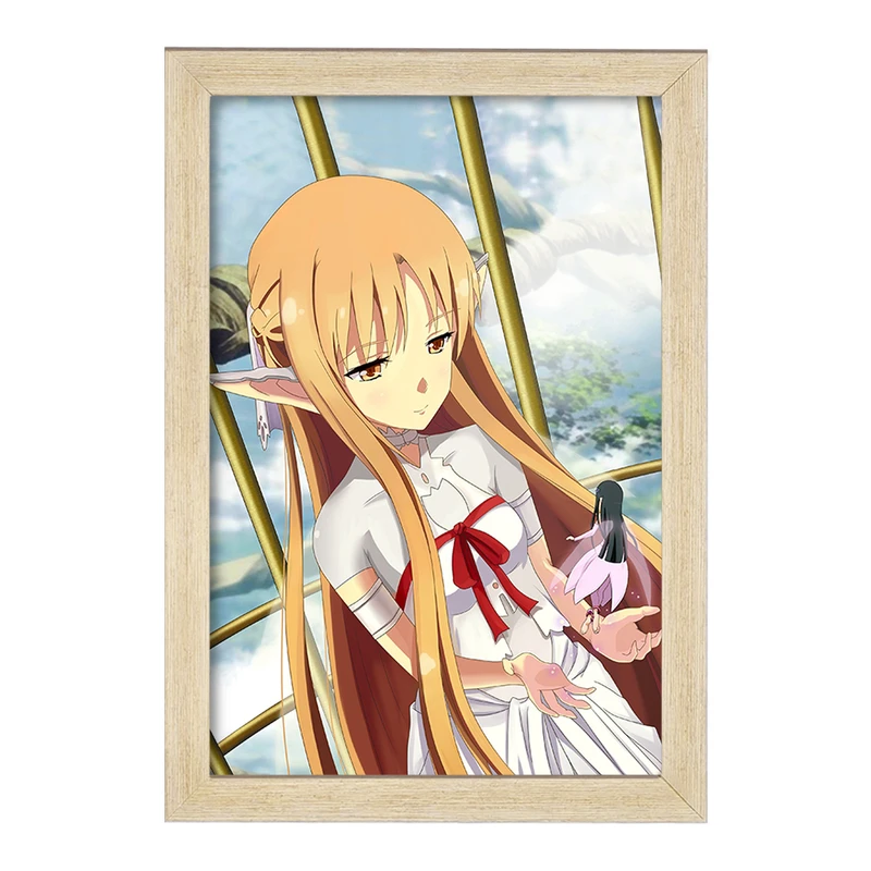 تابلو خندالو مدل آسونا انیمه دختر  کد 12138