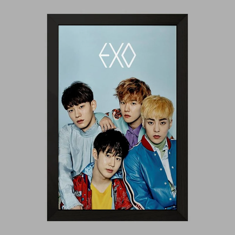 تابلو خندالو مدل گروه اکسو EXO  کد 13638
