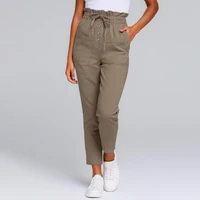 شلوار زنانه مدل مام استایل کتان کد 03