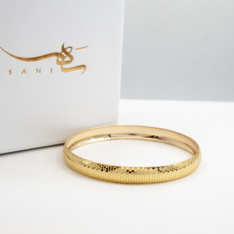 النگو طلا 18 عیار زنانه سهی مدل VB59-1