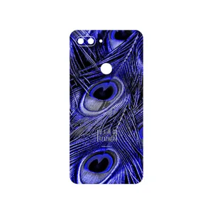 MAHOOT Purple Feather Cover Sticker for Xiaomi Mi 8 Lite