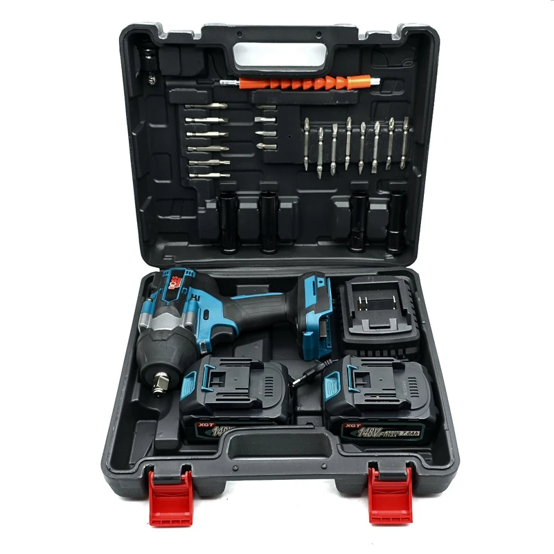 آچار بکس شارژی باس مدل 148V درایو 1/2 اینچ مجموعه 28 عددی