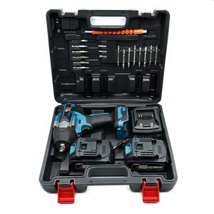 آچار بکس شارژی باس مدل 148V درایو 1/2 اینچ مجموعه 28 عددی