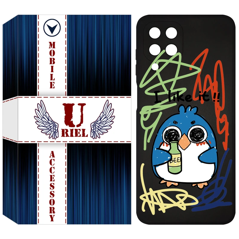 کاور یوریل مدل KSH کد 23 طرح جوجه ی نقاش مناسب برای گوشی موبایل سامسونگ Galaxy M33