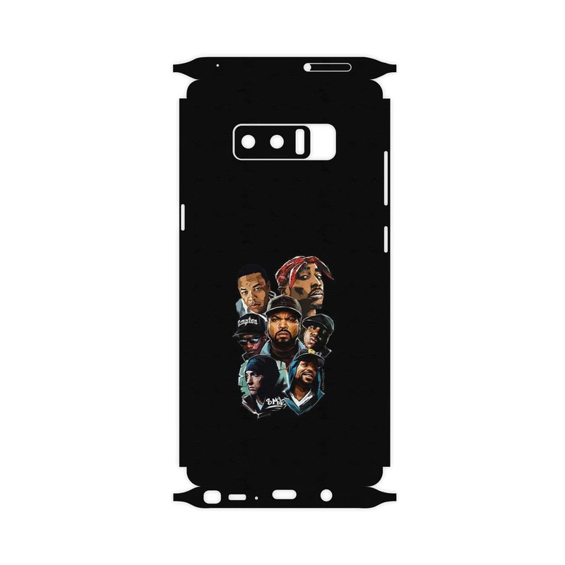 برچسب پوششی ماهوت مدل Great Rappers Digital Art-FullSkin مناسب برای گوشی موبایل سامسونگ Galaxy Note 8