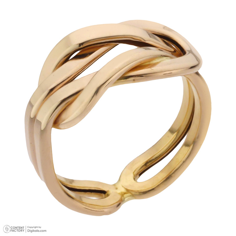 انگشتر طلا 18 عیار زنانه مایا ماهک مدل MR1174 طرح گره بینهایت