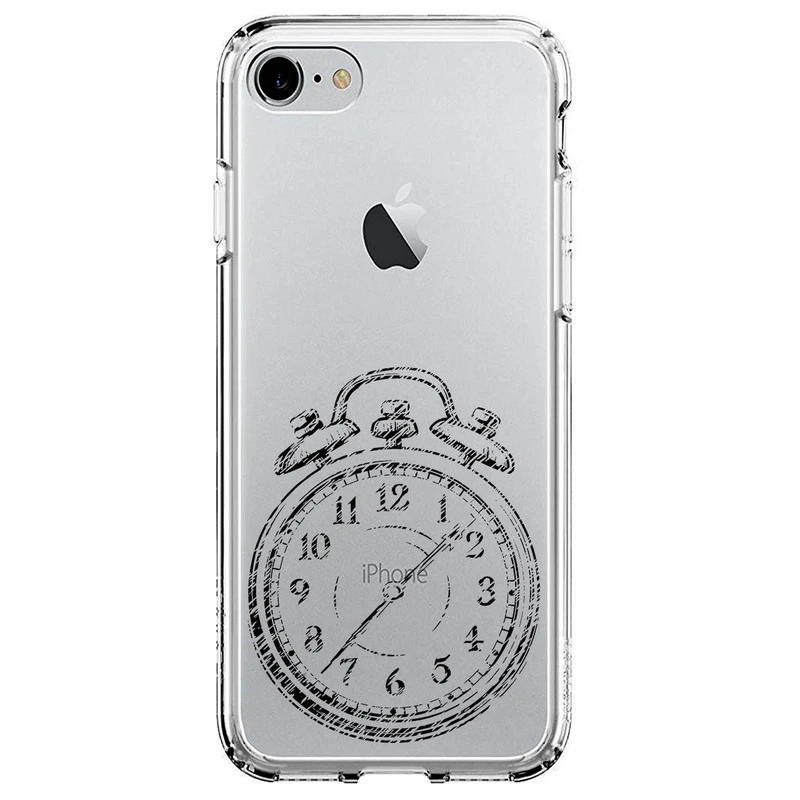 کاور مگافون طرح ساعت مدل C64-B مناسب برای گوشی موبایل اپل iPhone 7