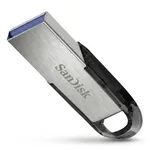 فلش مموری سن دیسک مدل CZ73 ظرفیت 32 گیگابایت با بدنه فلزی، رابط USB 3.0 و سرعت انتقال 150 مگابایت بر ثانیه، سازگار با ویندوز و مک و مناسب موبایل، تبلت، لپ‌تاپ و تلویزیون