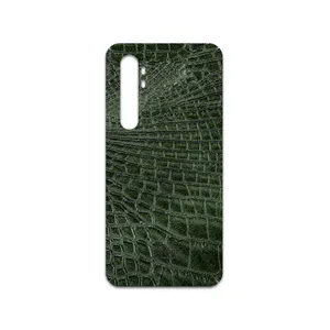 MAHOOT Green-Crocodile-Leather Cover Sticker for Xiaomi Mi Note 10 Lite
