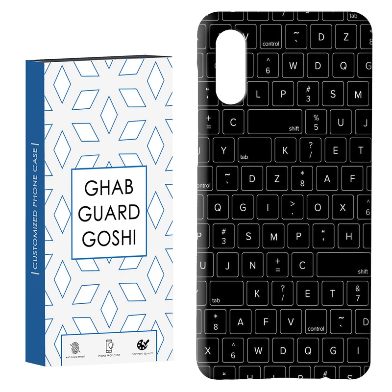 کاور قاب گارد گوشی طرح کیبورد کد Dimo-784 مناسب برای گوشی موبایل سامسونگ Galaxy A02 / M02