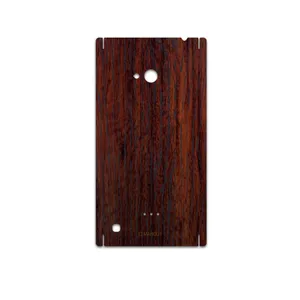 MAHOOT Red-Wood Cover Sticker for Nokia Lumia 720