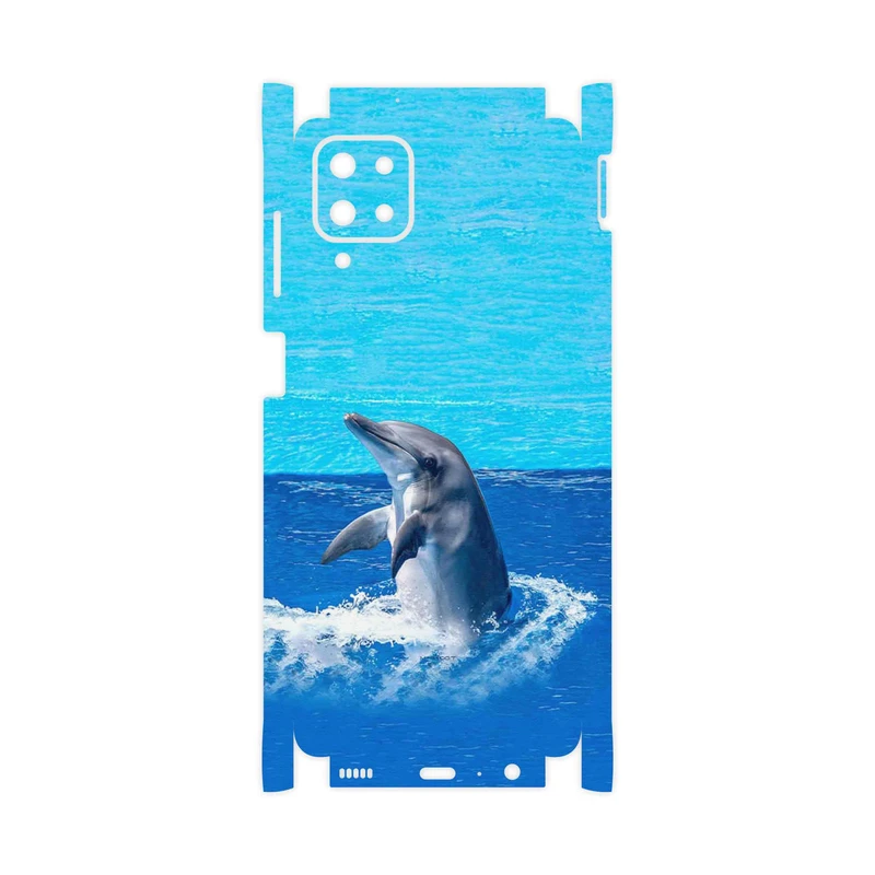 برچسب پوششی ماهوت مدل Dolphin-FullSkin مناسب برای گوشی موبایل سامسونگ Galaxy A12