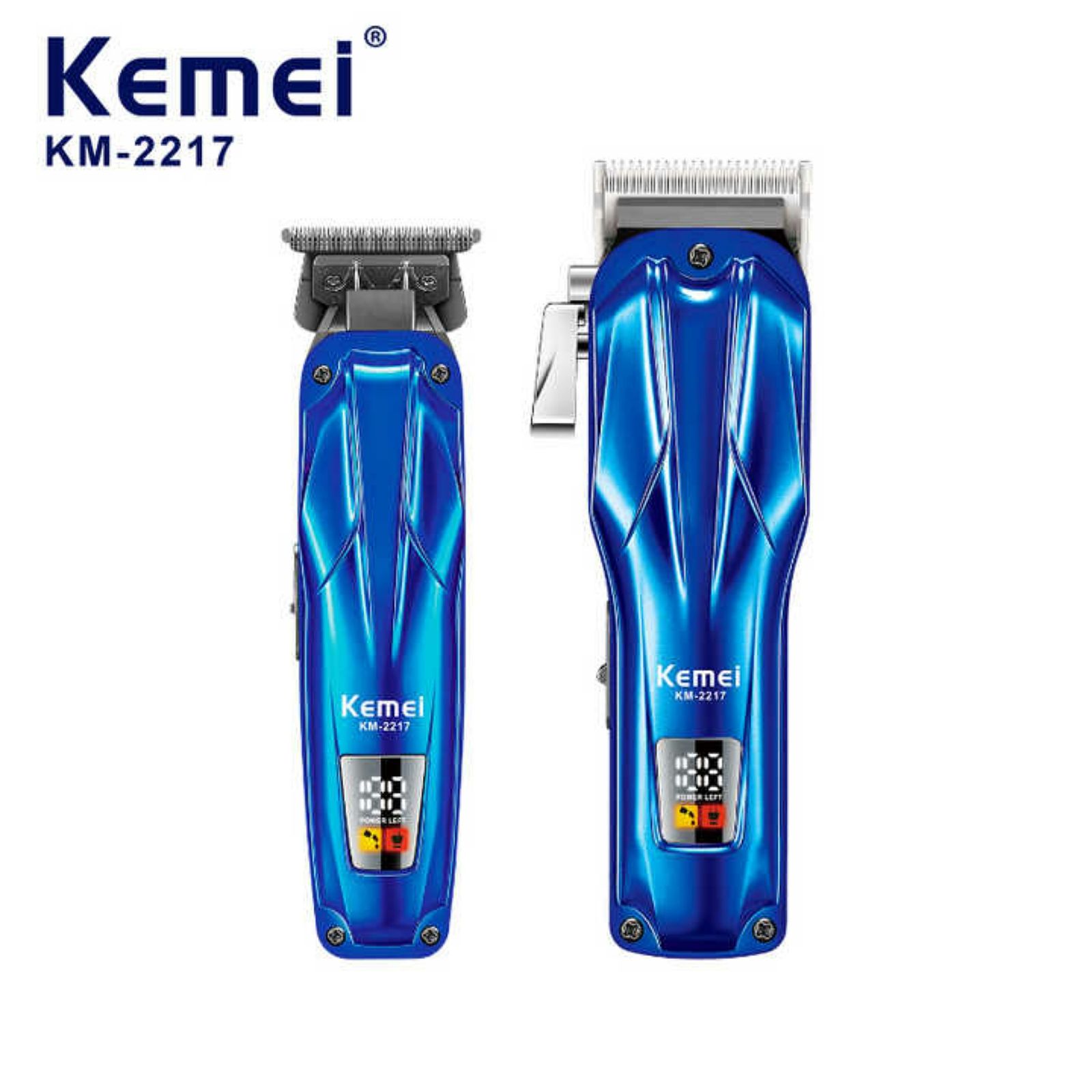 ماشین اصلاح موی سر و صورت کیمی مدل KM-2217 بسته 2 عددی -  - 4