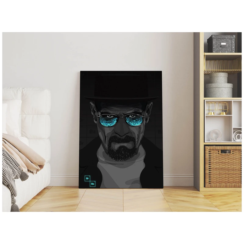 تابلو شاسی مدل سریال برکینگ بد کاراکتر والتر وایت el02