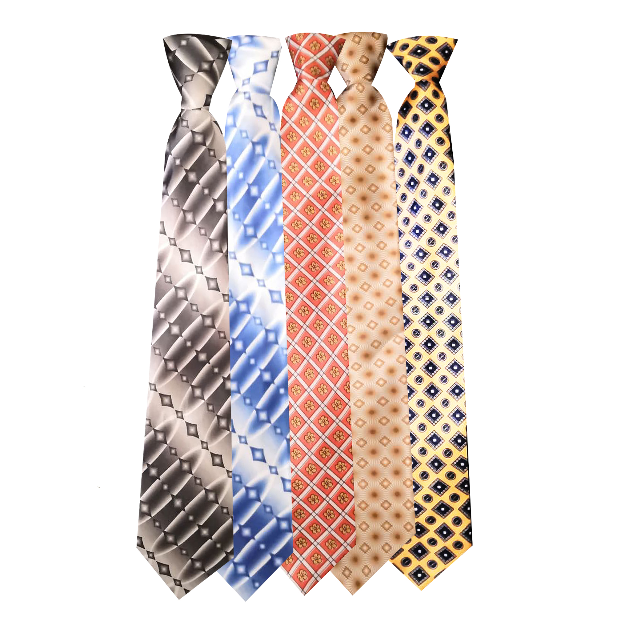 کراوات پسرانه مدل 105 مجموعه 5 عددی