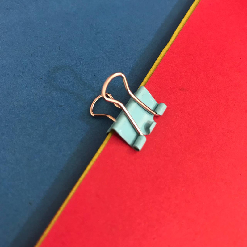 گیره کاغذ دی وای مدل Clip بسته 12 عددی