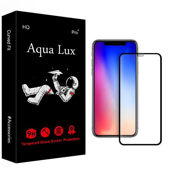 محافظ صفحه نمایش مات آکوا لاکس مدل +Pro مناسب برای گوشی موبایل اپل iPhone XS Max